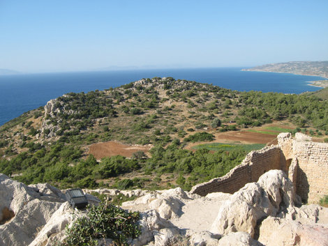 Крепость Кастелло Остров Родос, Греция