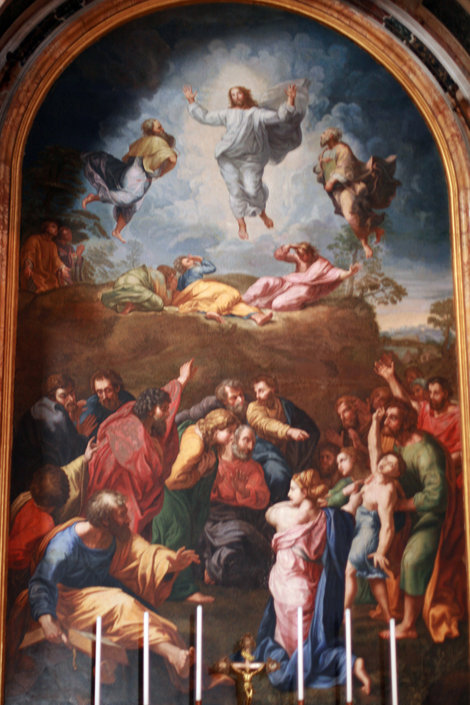 копия знаменитой фрески Рафаэля Преображение Ватикан (столица), Ватикан