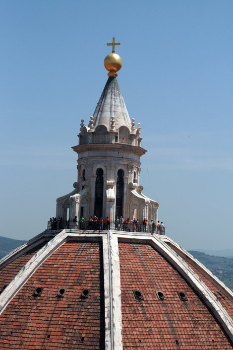 смотровая площадка на куполе Дуомо Флоренция, Италия