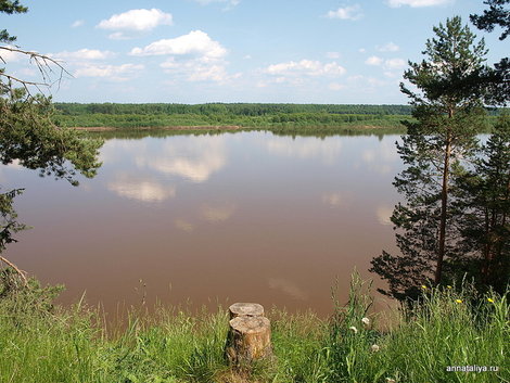 Котельнич. Деревня Боровики. Река Вятка Котельнич, Россия
