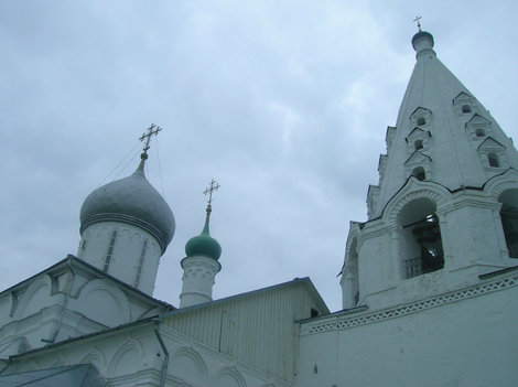 Троицкий собор крупным планом Переславль-Залесский, Россия