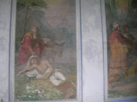 Фрески в Успенском соборе Переславль-Залесский, Россия