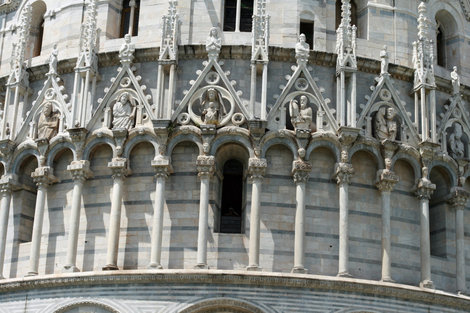 фрагмент купола Пиза, Италия