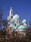 Спасо-Преображенский собор построен в 1887-1896 гг., архитекторы А. Я. Силин и Г. И. Карпов.