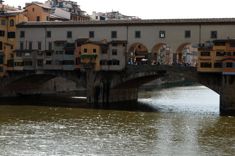 мост Понте Веккьо Флоренция, Италия