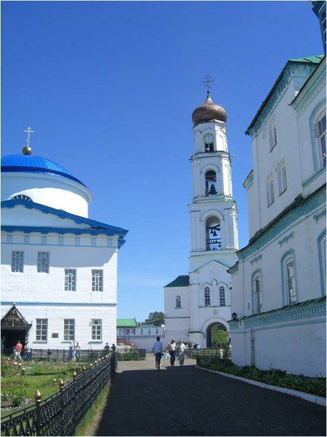 Вид на колокольню Татарстан, Россия