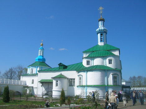 Один из монастырских храмов Казань, Россия