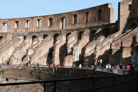 Колизей внутри Рим, Италия