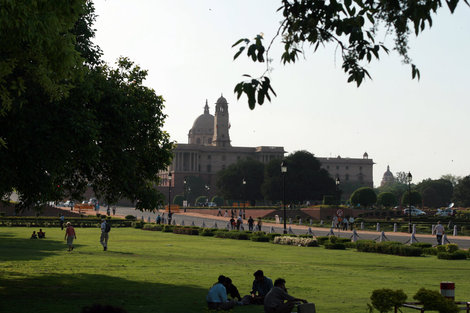 Дворец правительства Дели, Индия