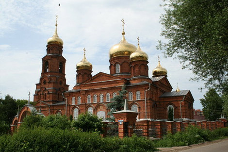 Никольская церковь на Посопе. Саранск, Россия