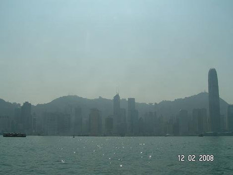 Башни небоскрёбов Гонконг
