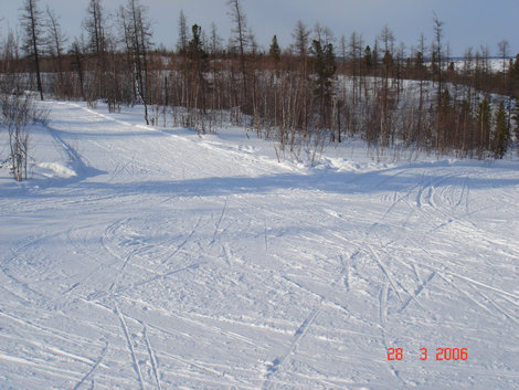 Лыжная прогулка Надым, Россия