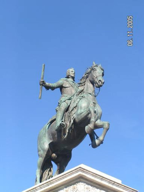 Филипп IV на коне Мадрид, Испания