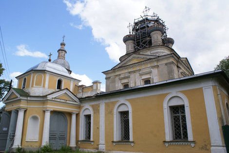 Реставрация собора Осташков и Озеро Селигер, Россия