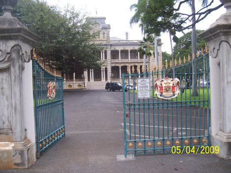 Королевский дворец Иолани Гонолулу, CША