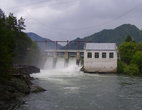 Чемальская ГЭС — старейшая ГЭС Сибири, построена в 1935 году