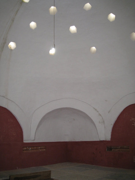 Собственно восстановленная турецкая баня. Мыльный зал. Бар, Черногория