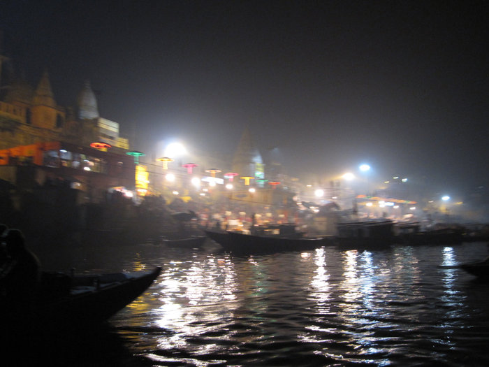 Спокойной ночи, Ганга Варанаси, Индия