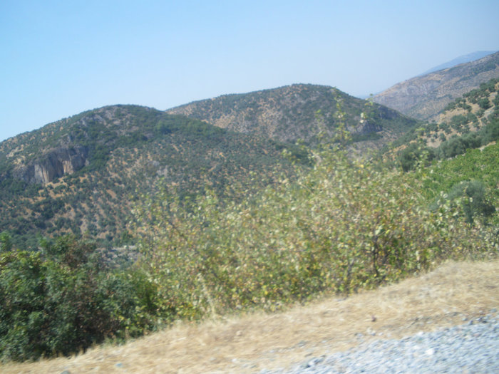 Горная дорога Эгейский регион, Турция