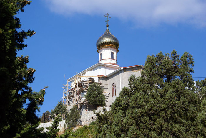 Недостроенная церковь, Симеиз Республика Крым, Россия