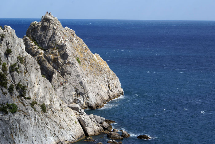 Скалы в Симеизе Республика Крым, Россия