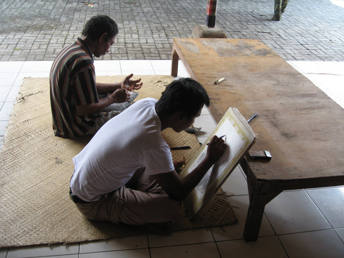Живопись Бали, Индонезия