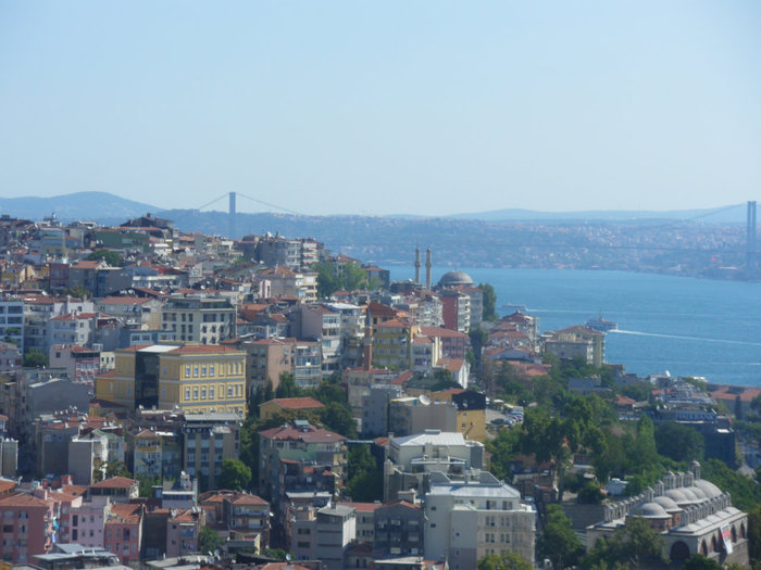 Стамбул с высоты Галатской башни Стамбул, Турция