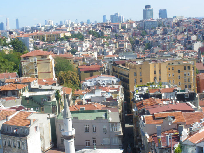 Стамбул с высоты Галатской башни Стамбул, Турция