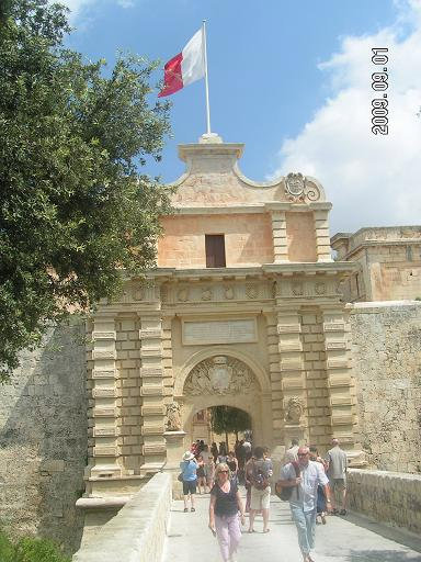 Крепостные ворота Мдина, Мальта