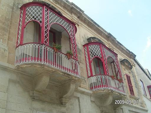Ажурные балкончики Мдина, Мальта