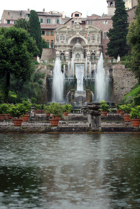 фонтаны виллы д’Эсте Тиволи, Италия