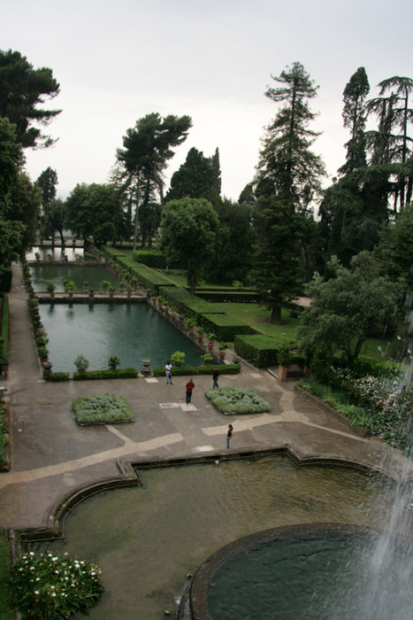фонтаны виллы д’Эсте Тиволи, Италия
