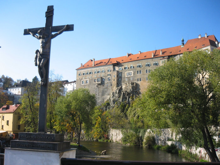 Но, результат — очень хорошо сохранившийся средневековый город. Чешский Крумлов, Чехия