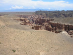 Чарынский каньон — вид с верху.