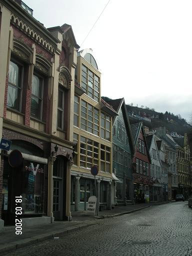 Улица Берген, Норвегия