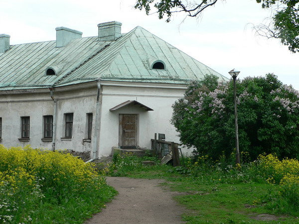 Постройки на территории замка Выборг, Россия
