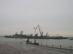 Вид на залив и порт из Петровского парка