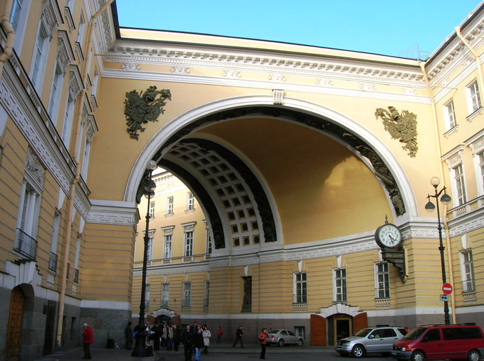 Дворцовая площадь Санкт-Петербург, Россия