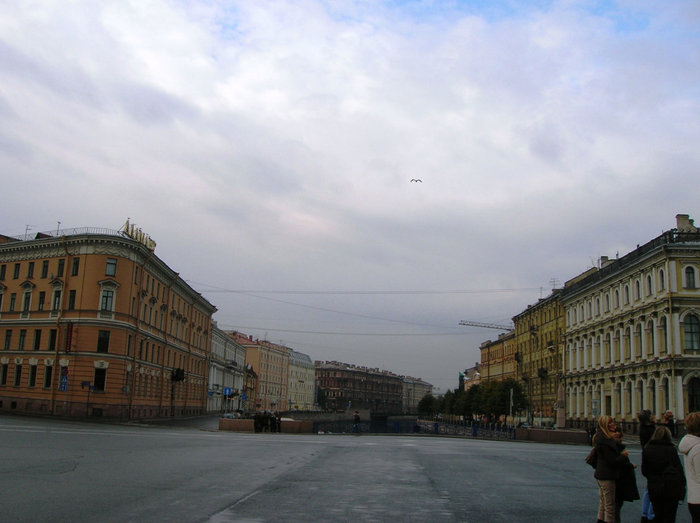 Прогулка по городу Санкт-Петербург, Россия
