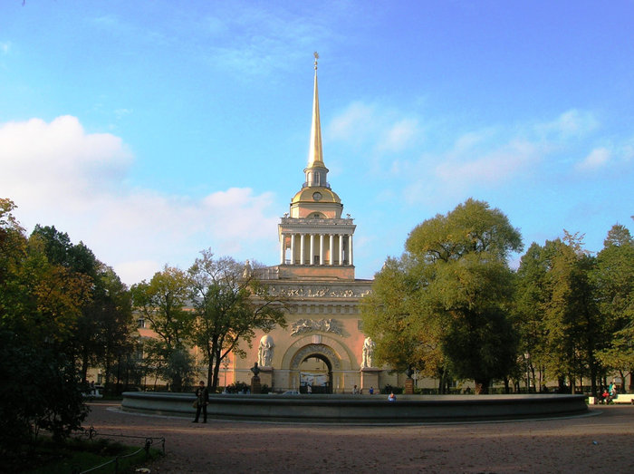 Прогулка по городу Санкт-Петербург, Россия