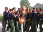Мы произвели фурор среди индийских школьников!