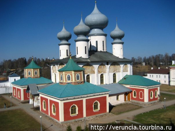Успенский собор построен в 1507-1515 годах. Тихвин, Россия