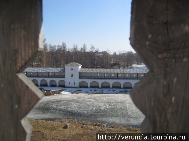 Вид с колокольни Тихвин, Россия