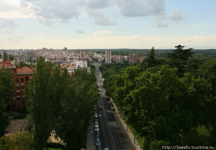 Вид с виадука. Мадрид, Испания