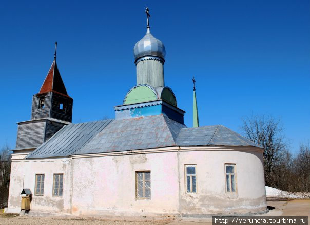 Храм в монастыре Преподобного Антония Дымского Тихвин, Россия