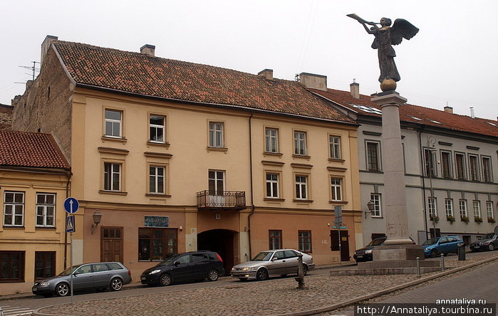 Главная площадь Ужуписа Вильнюс, Литва