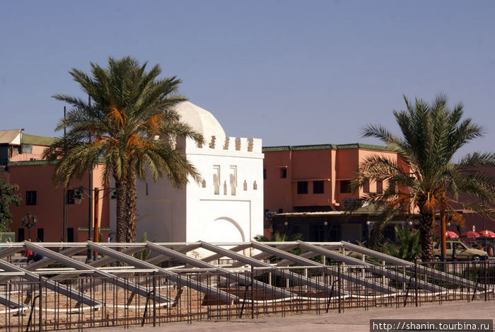 Археологические раскопки у мечети Кутубия Марракеш, Марокко