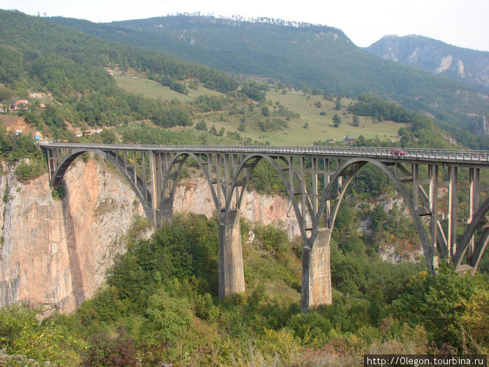 Мост на Таре Жабляк, Черногория
