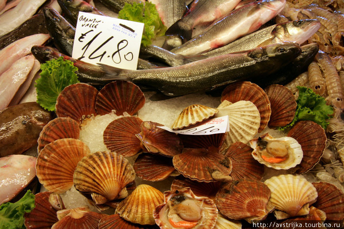 рыбный рынок Риалто Венеция, Италия