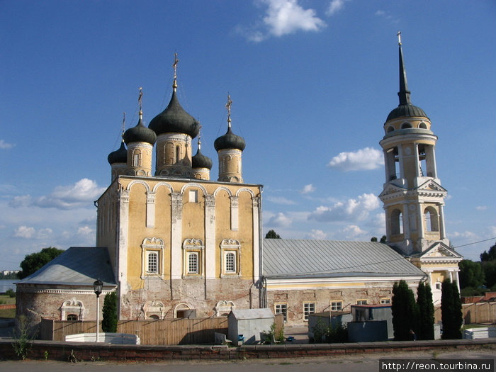 Успенская церковь (1694—1702) на Адмиралтейской набережной Воронежа. Здесь освящались первые корабли Воронеж, Россия